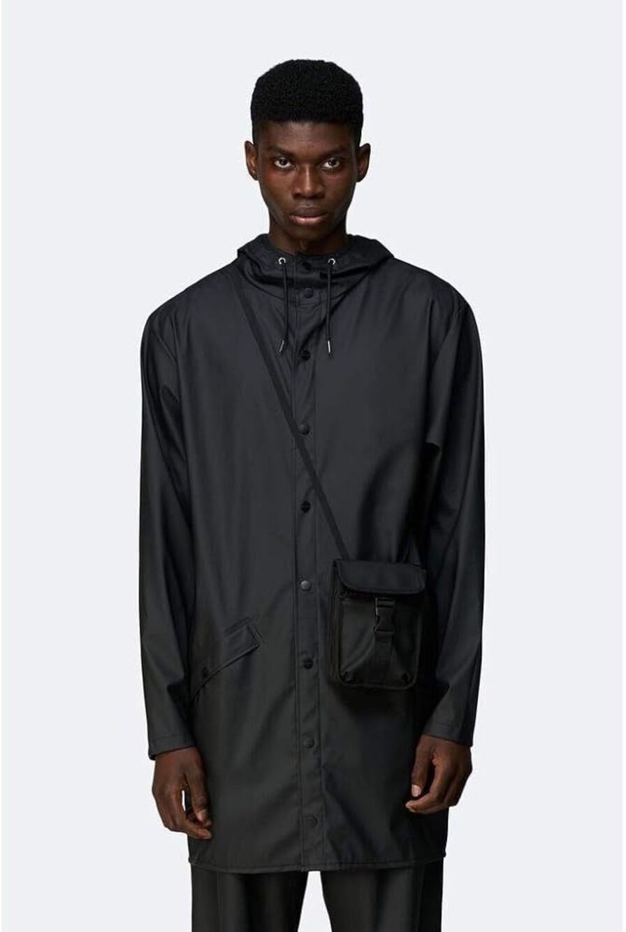 Rains Buckle Money Pouch Black Waterproof